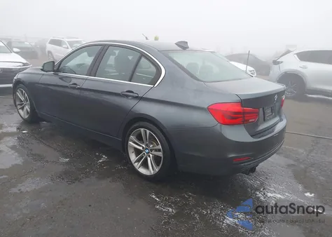 2017 BMW 330I z USA, uszkodzony, nr VIN WBA8B9G5XHNU09783